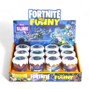 Fortnite Slime, 135g brunt slime, anpassat för pojkar