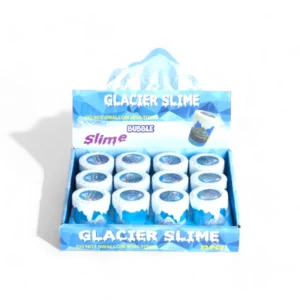 Is Slime 75g, liknar en miniatyr glaciär med dimmig snöeffekt