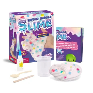 Bubble Slime-förpackning med produkt och tillbehör