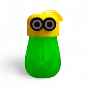 Grön slime med minionmotiv