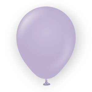 Lila pastell latexballonger, perfekta för festdekoration, 25-pack